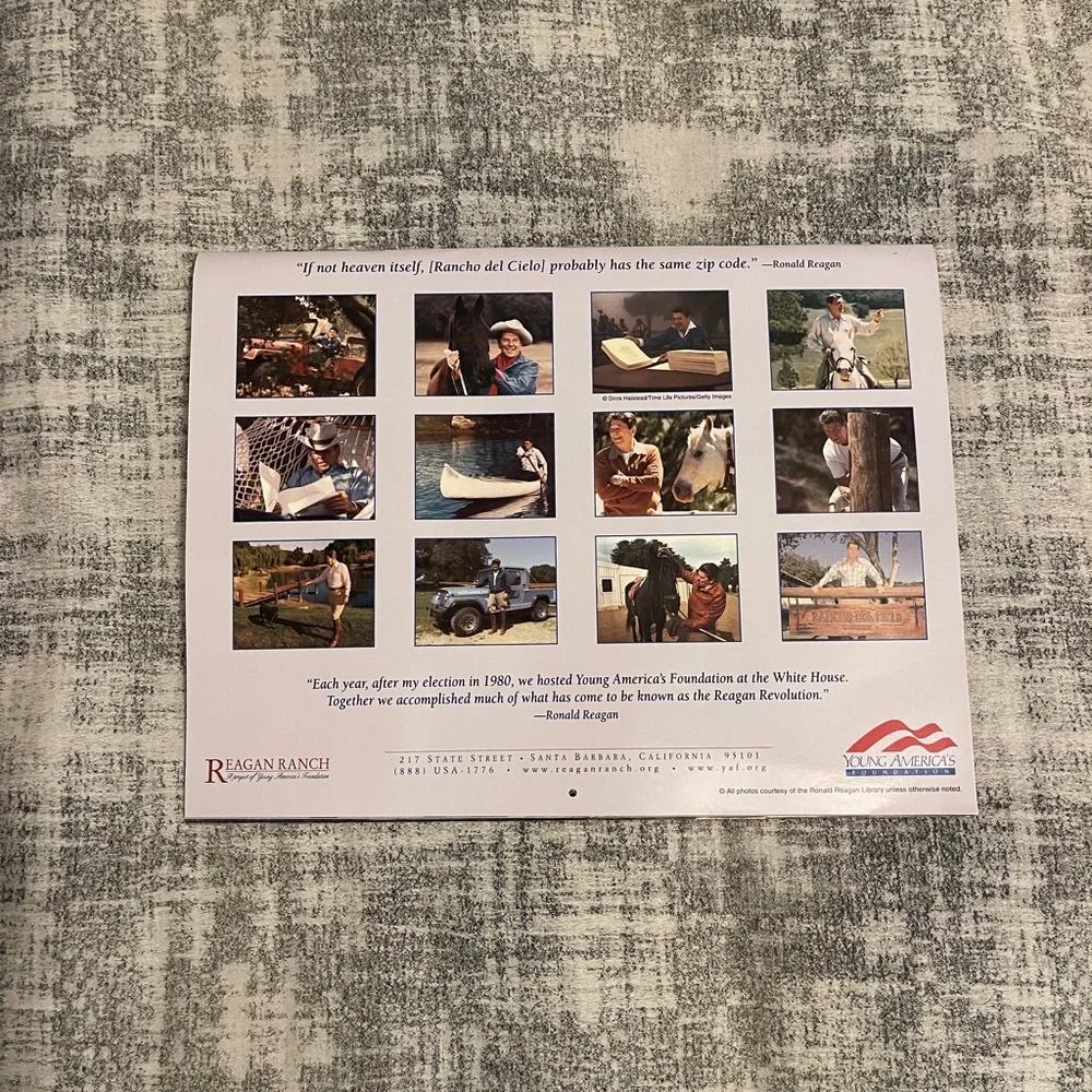 2008 Ronald Reagan Ranch Calendar